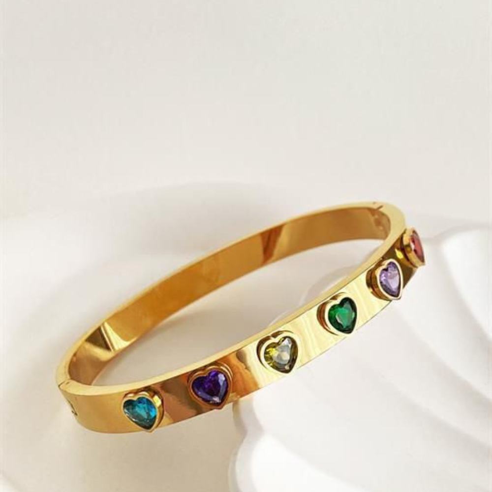 Love Bangle Handcuffs – Stainless Steel Bracelet for Couples