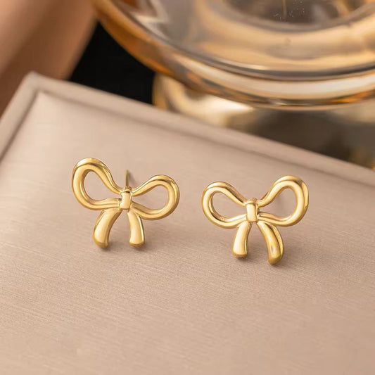 Bow Earrings – Premium Stainless Steel Earrings