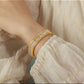 Chunky Emerald Bracelet – Premium Stainless Steel Bracelet