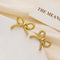 Twisty Bow Studs – Premium Stainless Steel Earrings