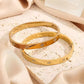 Retro Solid Bangle Handcuffs – Premium Stainless Steel Bracelet