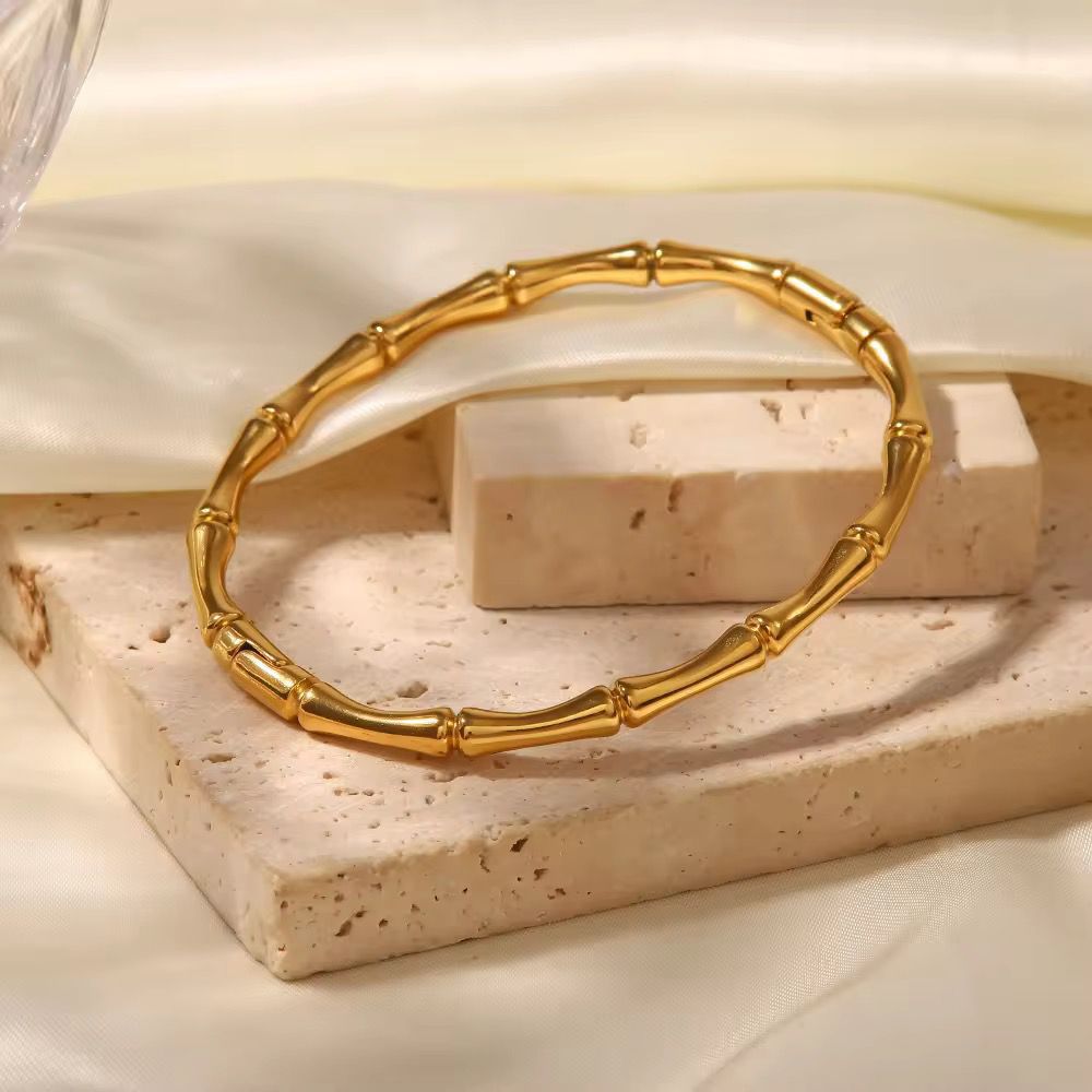 Cane Handcuff Bracelet – Premium Stainless Steel Bangle