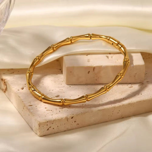 Cane Handcuff Bracelet – Premium Stainless Steel Bangle