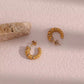 Snail Chunky Hoops – Premium Stainless Steel Earrings