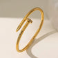 Stoned Nail Cuff Handcuffs – Premium Stainless Steel Bracelet