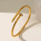 Stoned Nail Cuff Handcuffs – Premium Stainless Steel Bracelet