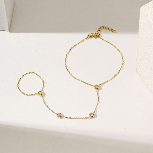 Chic Hand Chain – Premium Stainless Steel Hand Jewelry