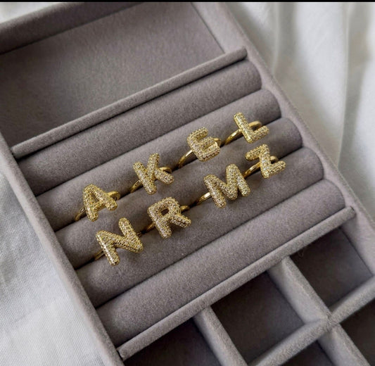 Initials Ring – Premium Stainless Steel Ring