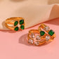 Emerald Silver Ring – Premium Stainless Steel Ring