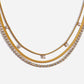 Drop Stoned Necklace Set – Premium Stainless Steel Jewelry
