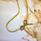 Snake Chain Bow Necklace – Premium Stainless Steel Necklace