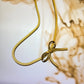 Snake Chain Bow Necklace – Premium Stainless Steel Necklace