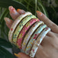 Chic Pastel Bangle – Stainless Steel Bracelet